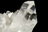 Clear Quartz Crystal Cluster - Brazil #253277-1